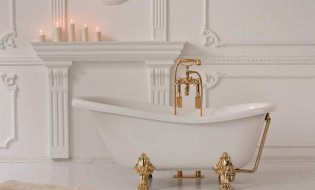 Conception de salle de bain dans un style classique: exemples et photos