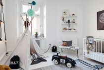 Chambre d'enfant de style scandinave (12 photos)