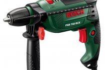 Perceuse à percussion BOSCH PSB 750 RCE : aperçu des outils