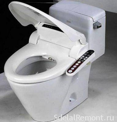 WC douche sanitaire avec robinet