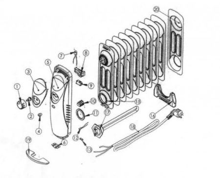 Instructions pour les réchauffeurs d'huile Elenberg