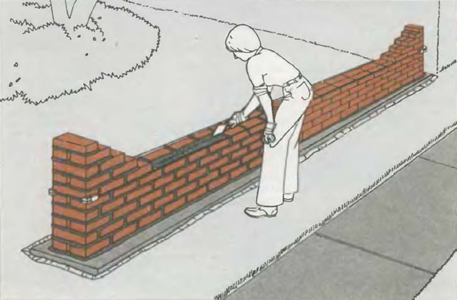 Technologie de maçonnerie Une brique et demie