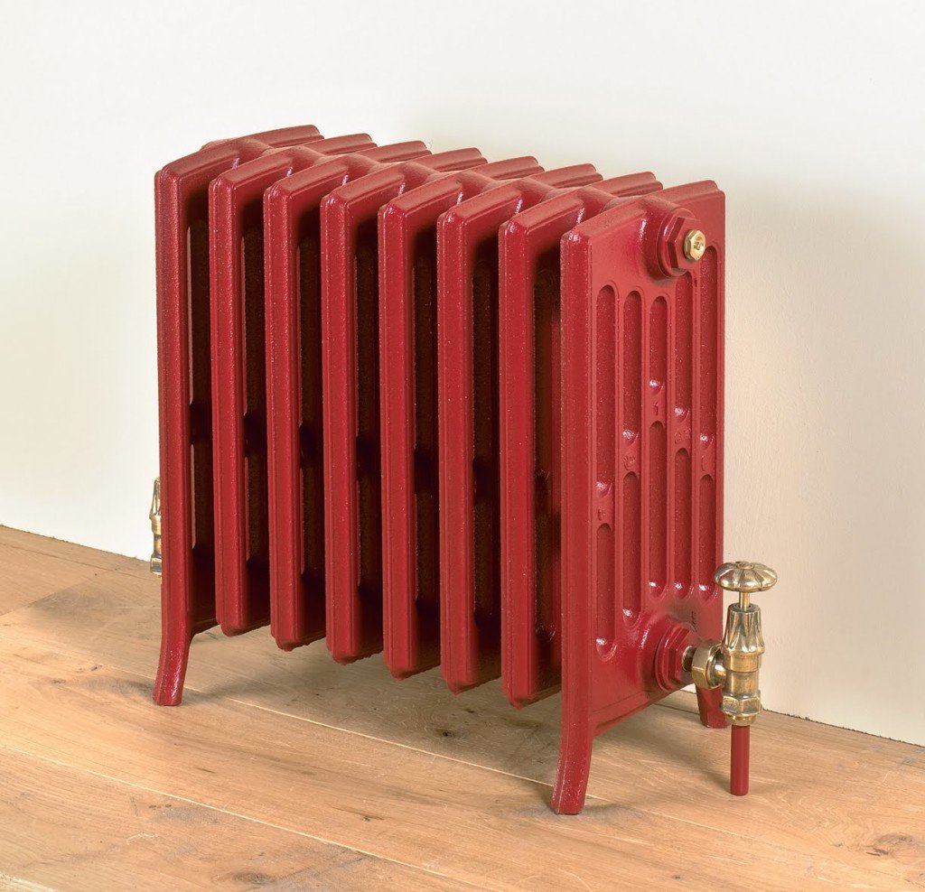 radiateur rouge