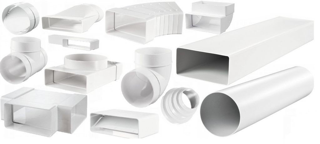 Variétés de conduits d'air en plastique