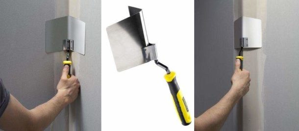 Spatule spéciale pour enlever les coins