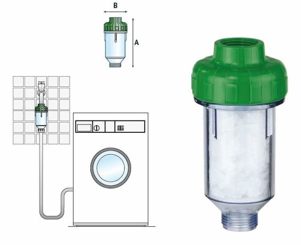 Le filtre pour lave-linge vous permet de prolonger sa durée de vie