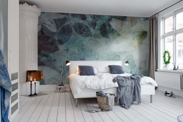 Papier peint photo pour une chambre scandinave