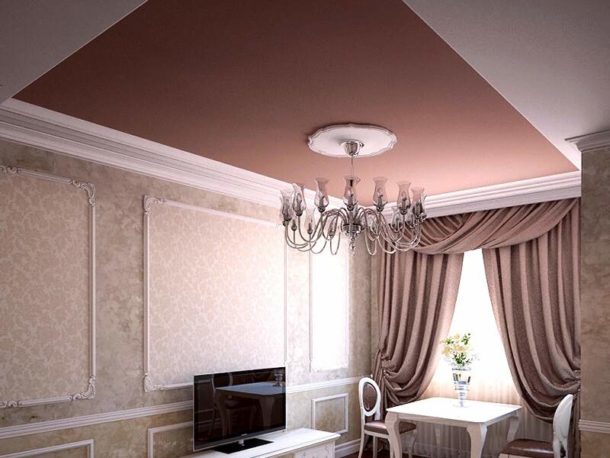 Plafond mat adapté aux grandes surfaces