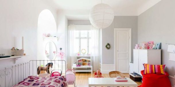 Meubles de chambre d'enfant de style scandinave