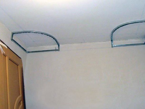 Marquage des guides pour le caisson de plafond