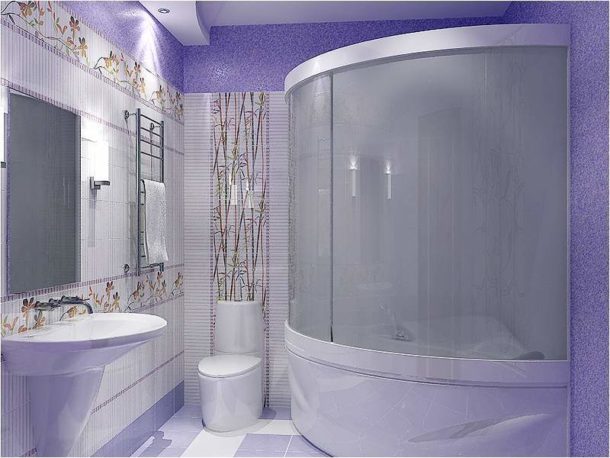 Salle de bain ergonomique dans l'appartement