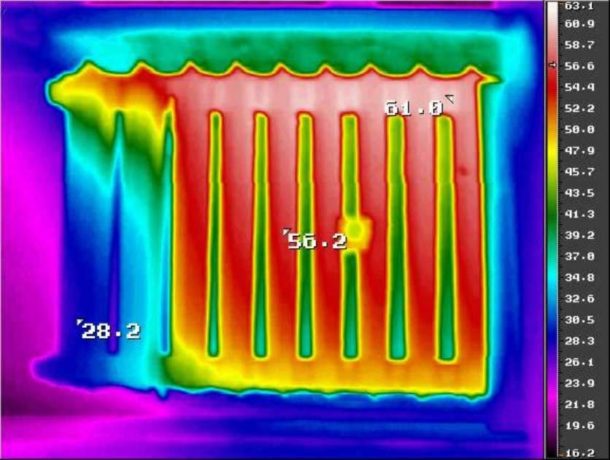 Refroidisseur d'air sur la caméra thermique