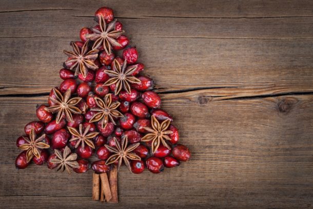 Sapin de Noël aux épices