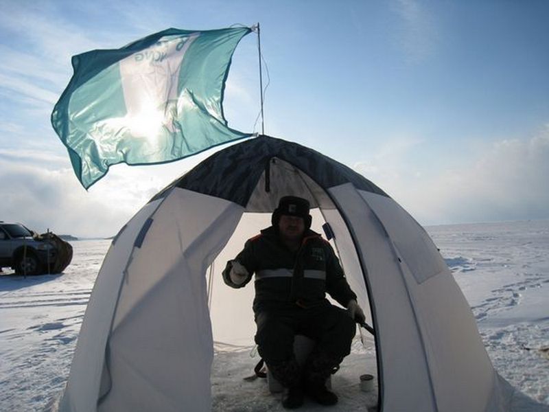 Tentes de pêche d'hiver