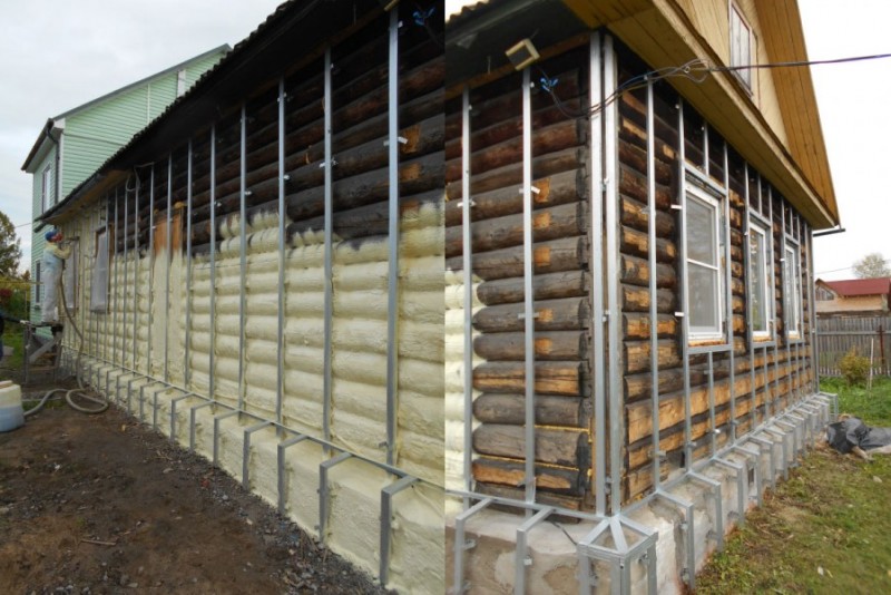 Isolation d'une maison en bois par l'intérieur caractéristiques de la pose de différents types de matériaux pour les surfaces intérieures et extérieures