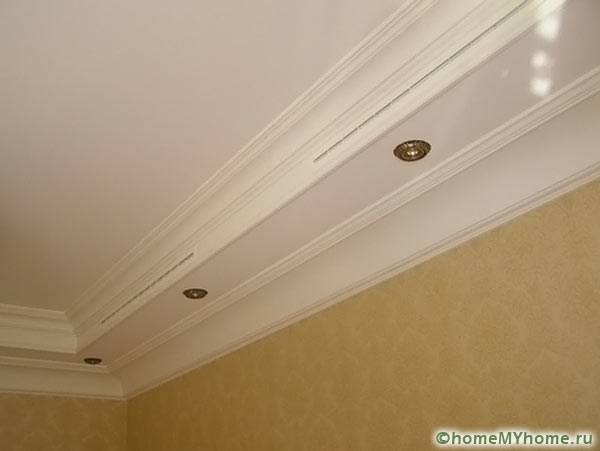 Objectif, types et installation du diffuseur de plafond