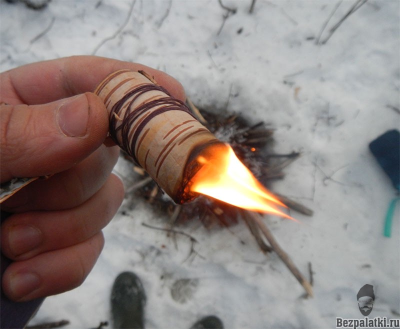 Allumer pour un feu