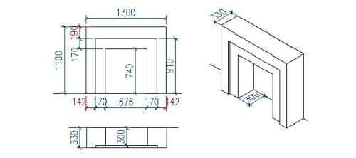 Aménagement intérieur avec foyer électrique