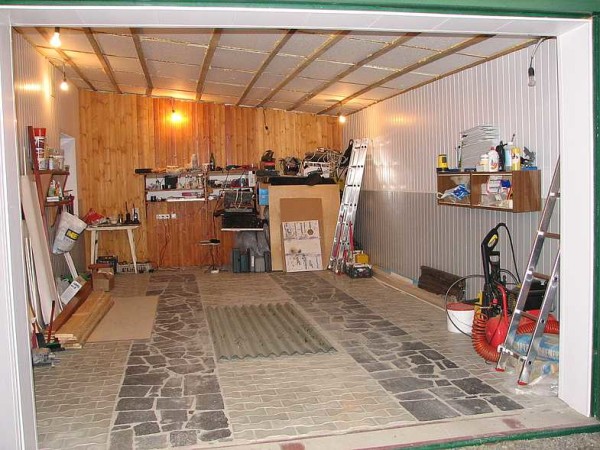 Quel devrait être le sol du garage