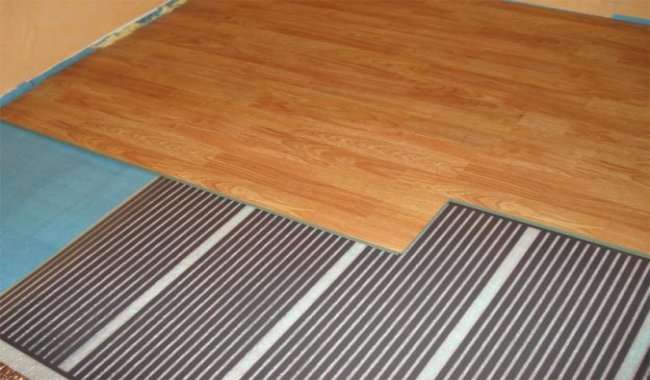 Chauffage au sol sous parquet