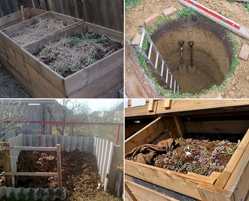 Fosse à compost à faire soi-même dans leur chalet d'été