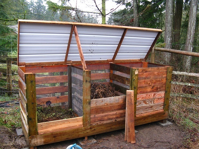 Fosse à compost à faire soi-même dans leur chalet d'été