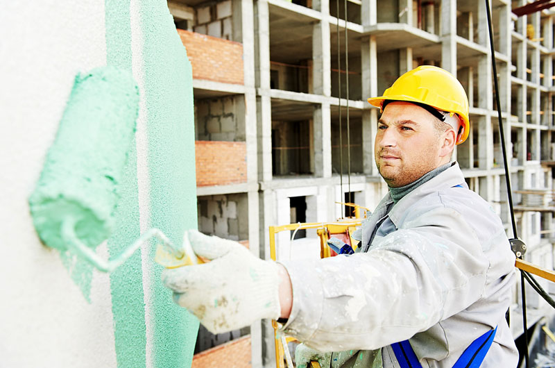 Enduit de façade pour types d'utilisation en extérieur et technologie d'application