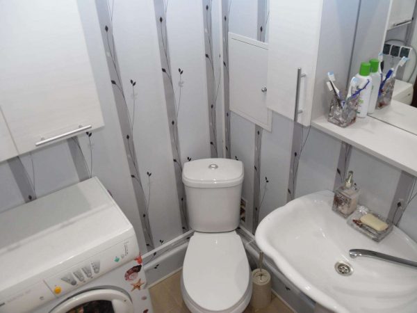 Salle de bain 6 m². m comment concevoir un intérieur fonctionnel avec des toilettes et une machine à laver 79 photos